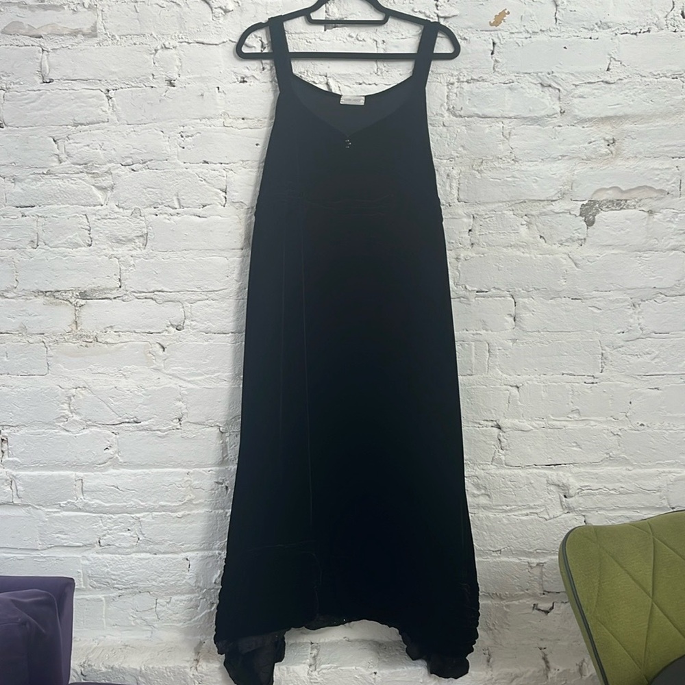 Krista Larson Velvet Dress